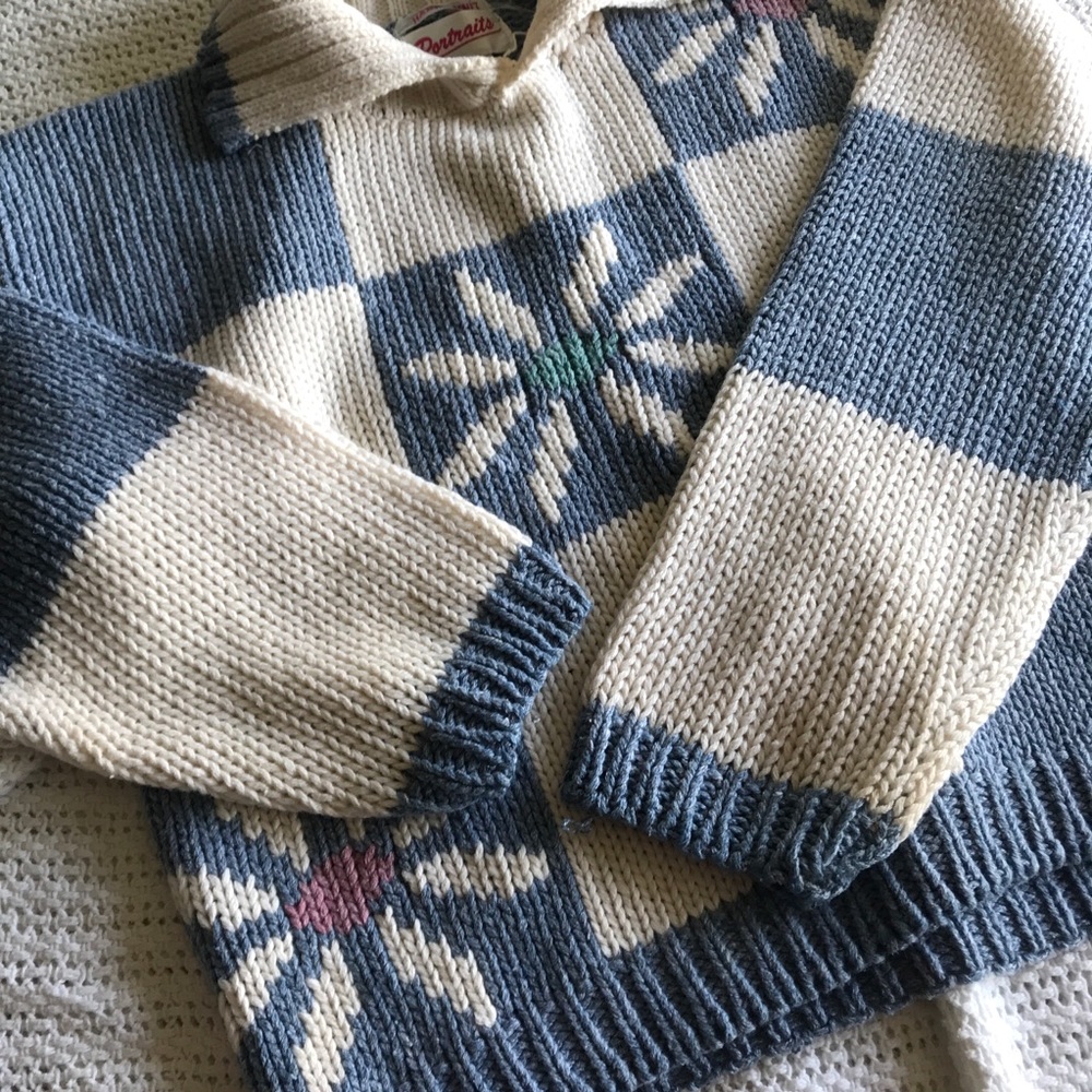 𝓥𝓲𝓷𝓽𝓪𝓰𝓮 Collared Sweater